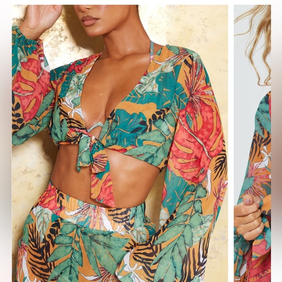 Pretty Little Thing Beach Coverup Set - Picture 5 of 12